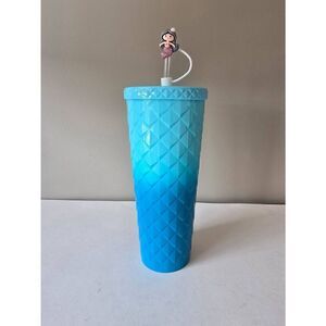 Mermaid Tumbler 26 oz New with straw cap